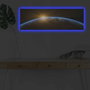 Wallity Lienzo Decorativo Iluminado LED 30x90 cm Multicolor